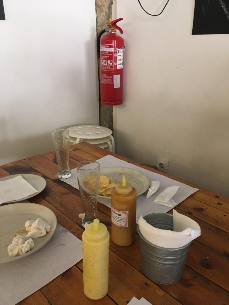 Fire Extinguisher in restaurant 
