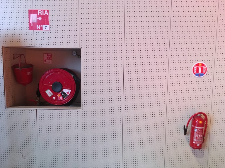 Fire extinguishers, fire bucket, water fire buckets