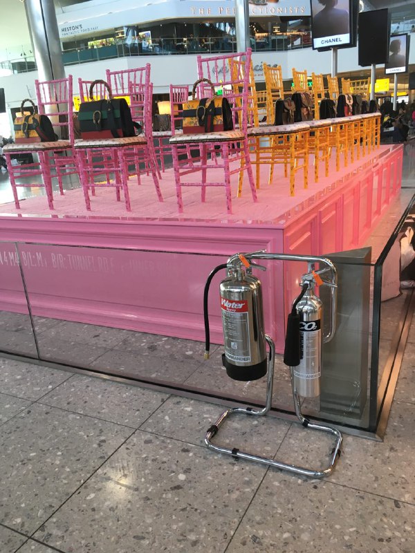 fashion week, airport fashion, fire safety, safety at the airport, fire safety airports