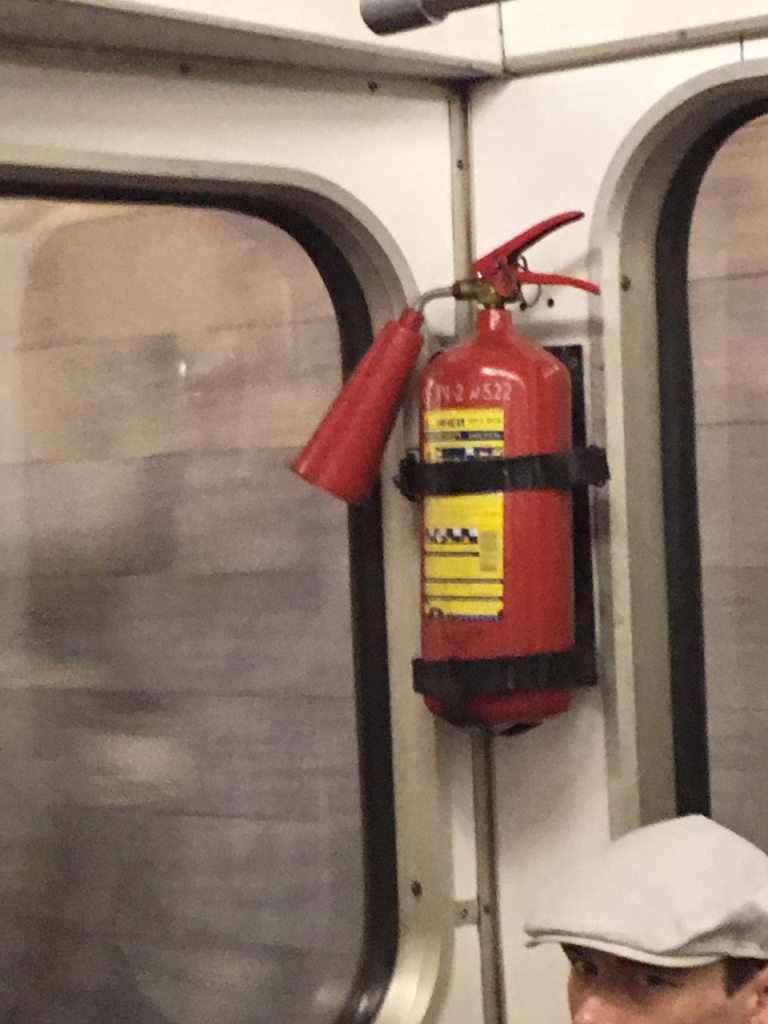 moscow russia metro fire extinguisher, moscow russia subway fire extinguisher