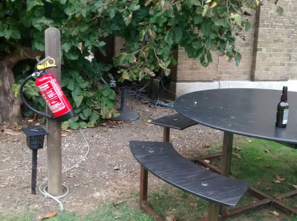 secret garden, dulwich picture gallery london