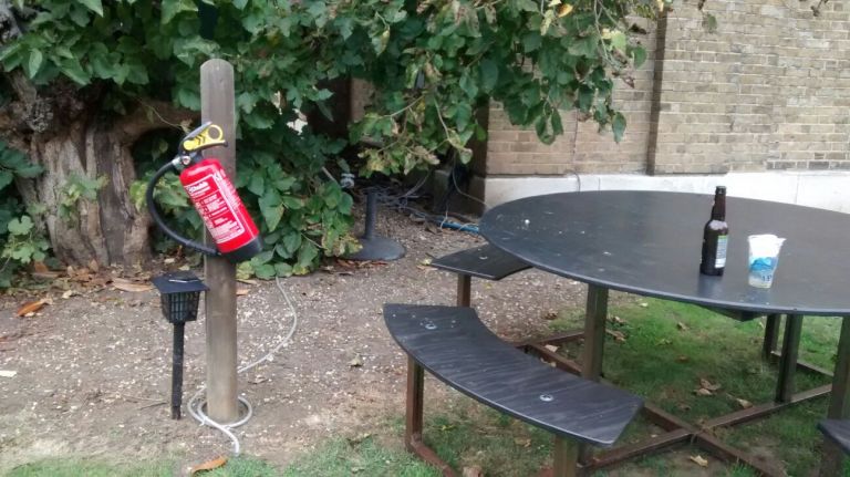 secret garden, dulwich picture gallery london