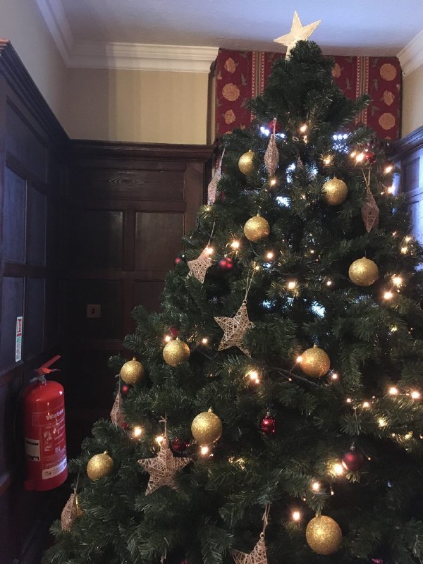 christmas extinguisher, fire extinguisher christmas