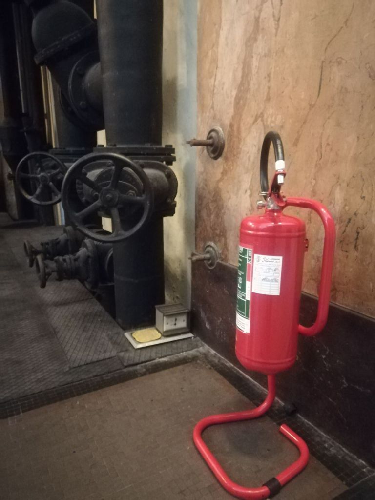 camilla rizzi - museo centrale montemartini, Roma, steam extinguisher, steam engine, industrial revolution