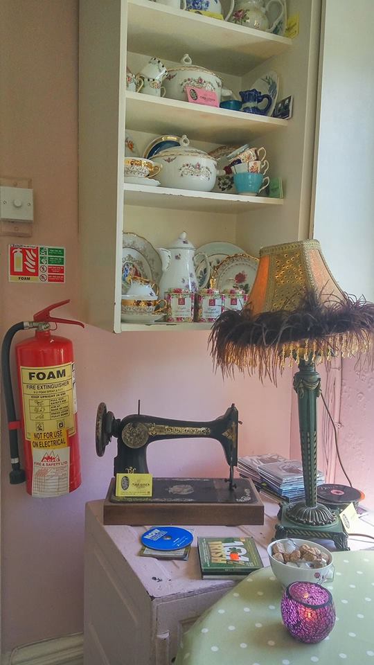 tea room fire safety, tea room extinguishers, indoor extinguisher