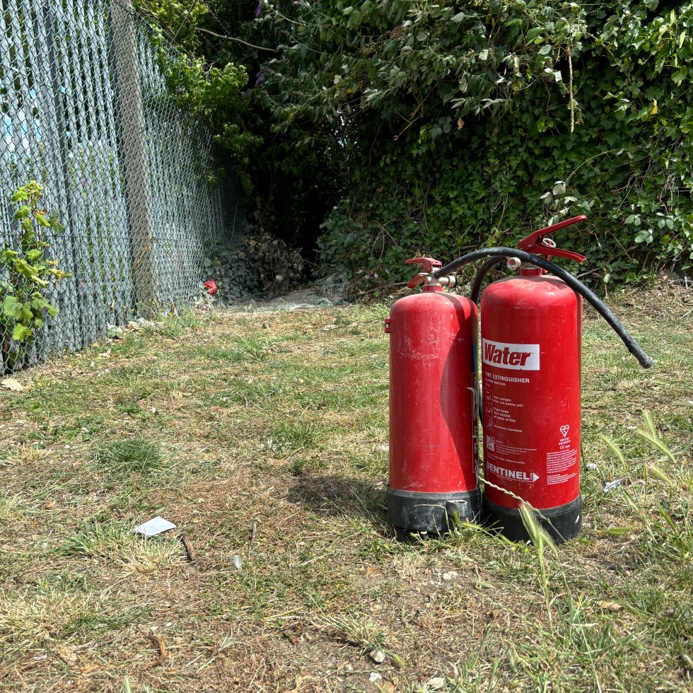 outdoors extinguishers